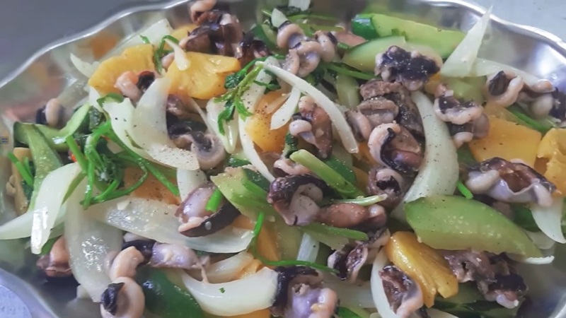 Cách làm vè mực xào chua ngọt không bị tanh, thơm ngon