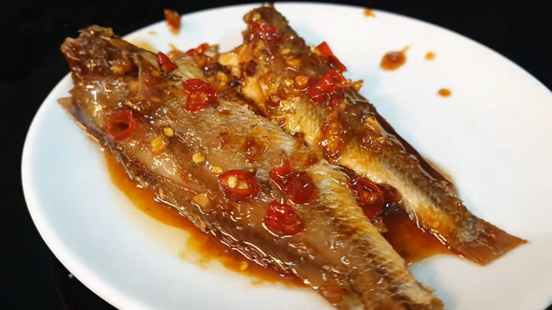 Cách làm khô cá lù đù chiên giấm đường chua ngọt, ngon miệng